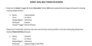 Contoh surat keterangan jual beli tanah sebelum diaktakan. Contoh Surat Jual Beli Tanah Sederhana Bawah Tangan Quadrant Co Id