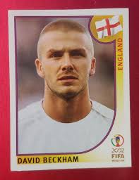 David BECKHAM First WC ROOKIE Sticker #430 England