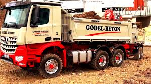 Awesome Mb Arocs 3 Axle Tipper Liebherr Wheel Loader Scaleart Trailer Axle Trailer Mercedes