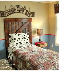 Kids Bedroom Ideas Create A Fantastic Room On A Budget Cowboy Bedroom Cowboy Room Diy Headboard