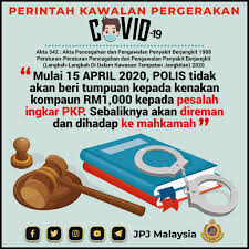Seperti taun, berdasarkan akta pencegahan dan pengawalan penyakit berjangkit 1988, setiap kes demam kepialu hendaklah dilaporkan ke pejabat kesihatan daerah yang berhampiran dalam tempoh tujuh hari selepas pesakit disahkan menghidap penyakit. Jabatan Pengangkutan Jalan Malaysia Mulai 15 April 2020 Polis Tidak Akan Beri Tumpuan Kepada Kenakan Kompaun Rm1 000 Kepada Pesalah Ingkar Pkp Sebaliknya Akan Direman Dan Dihadap Ke Mahkamah Perintah Kawalan Pergerakan