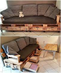 Wood Pallet Sofa And Couch Ideas 2 Pallet Sofa Pallet Furniture Sofa Pallet Couch
