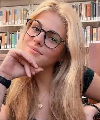 Leona Black Round Eyeglasses