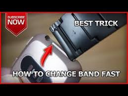 How To Change Band On Fitbit Versa Youtube Fitbit Band Protective Cases
