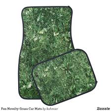 Fun Novelty Grass Car Mats Zazzle Com Car Mats Car Car Floor Mats