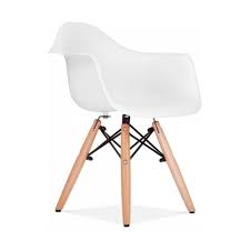 Kids White Daw Chair