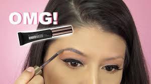 Omg New Maybelline Tattoo Studio Brow Tint Review Youtube