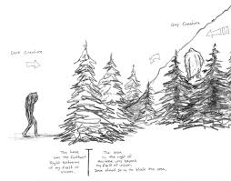Pine Tree Sketch Look Not Yetti Haha Pine Tree Art Pine Tree Drawing Tree Drawing
