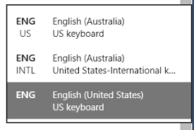 The computer keyboard is modelled after the typewriter keyboard and was designed for the input of written text. Input Method Can T Get Rid Of Eng United States Super User