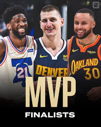 Select one mvp defensive player of the year rookie of the year sixth man of the year most improved player. Espn On Twitter 2021 Nba Mvp Finalists Embiid Jokic Curry