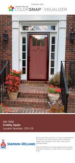 View interior and exterior paint colors and color palettes. Front Door Paint Color