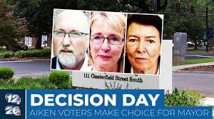 Aiken voters head to the polls to make choice for mayor