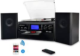 Enjoy your digital and analogue music collections in one place with the ion superior lp bluetooth music centre. Best 10 Record Players With Speakers And Vinyl Recording