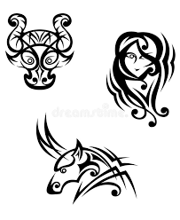Zodiac signs are becoming increasingly popular among tattoo lovers. Tribal Taurus Stock Illustrations 490 Tribal Taurus Stock Illustrations Vectors Clipart Dreamstime