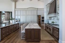 open concept kitchen with hidden butler