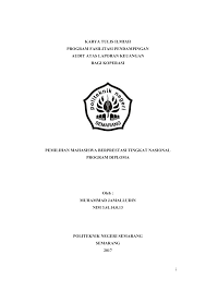 We did not find results for: I Karya Tulis Ilmiah Program Fasilitasi