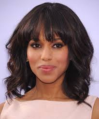 Amber riley short, chic, black bob with bangs. 60 Bob Haircuts For Black Women