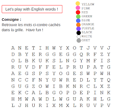 We would like to show you a description here but the site won't allow us. Mots Meles En Anglais Pour Travailler Le Vocabulaire Parties Du Corps Famille Couleurs Apprendre Reviser Memoriser
