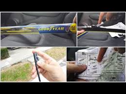 Costco Good Year Hybrid Wiper Blade Installation Honda Fit