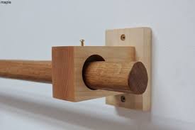 One Bracket Per Order I Do Not Make Or Sell Rods I Recommend Using 1 5 Wood Dowels From Home Depot Or Curtain Rod Holders Curtain Holder Wooden Curtain Rods