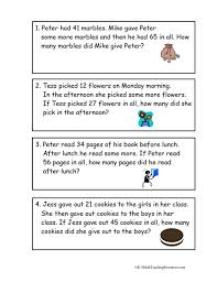 2nd Grade Number Addition Words Math Words Math Word Problems
