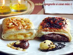 Napolitanas Ricetta Dolce Crema E Nutella Cucina Spagnola A Casa Mia Ricette Idee Alimentari Ricette Di Cucina Spagnola