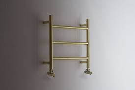 Heating battery radiator isolated on white. Bath Gold Plated Towel Rail Bar Modern Concealed Mount Design Home Furniture Diy Rentwork Eu
