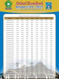 Jadwal Imsakiyyah Puasa Ramadhan 1439 H 2018 Free Download Free Download Ramadhan Download