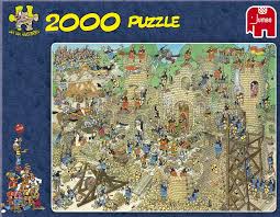 Condition is used but still in good condition. 2000 Pcs Jan Van Haasteren Puzzels En
