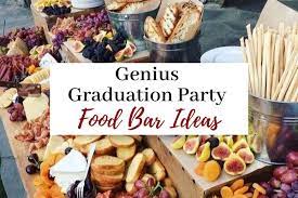 What type of food should you serve at a graduation party? Best Food Bar Ideas For A Graduation Party 15 Genius Food Bar Spreads
