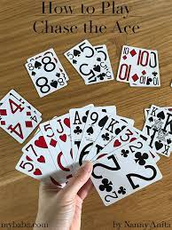 Jan 17, 2020 · the objective of the game is to be the first person to have all their cards in sequential order, starting with the ace card. How To Play Chase The Ace Card Game Nanny Anita My Baba