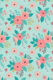 Colorful Fabrics Digitally Printed By Spoonflower Vintage Antique Floral Flowers On Mint Green Floral Wallpaper Flower Wallpaper Iphone Wallpaper Pattern