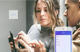 Sonoff T2EU-TX WIFI-RF Сензорен ключ за осветление