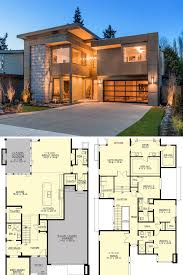 Browse our selection of modern house plans from the plan collection. Two Story 4 Bedroom Sunoria Contemporary Style Home Floor Plan Best Modern House Design Modern House Floor Plans Modern Contemporary House Plans