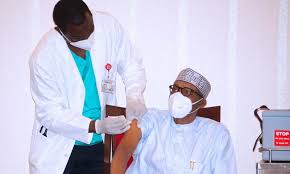 Restaurants, markets, and stores are open. Nigerian President Gets Covid 19 Vaccine Jab Global Times