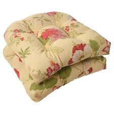 pillow perfect outdoor indoor risa lemonade wicker seat cushion set of 2 walmart com outdoor seat cushions outdoor cushions and pillows wicker chair cushions