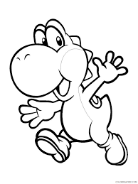 Print images for free in good quality and in a4 format. Yoshi Coloring Pages Cartoons Yoshi 6 Printable 2020 7325 Coloring4free Coloring4free Com