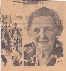 93rd, 94th, and 95th Annual Palmyra Old Settlers Day. Honoring Eva "Ted"  Jones, 1977 Charles L. Turner, 1978 Laura Gerlach, 1979