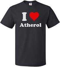 Amazon.com: I Love Atherol T Shirt I Heart Atherol Tee First Name Black  Small : Clothing, Shoes & Jewelry