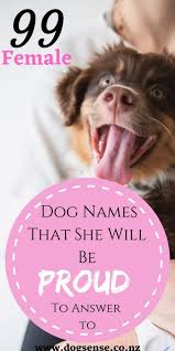 List Of 100 Unique And Unusual Female Dog Names And Meanings Strong Names That Your Girl Will Be P Female Dog Names Cute Female Dog Names Puppies Names Female