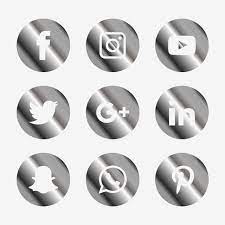 Social Media Icons Set Logo Vector Illustrator Social Icons Logo Icons Media Icons Png And Vector With Transparent Background For Free Download Social Media Icons Media Icon Social Icons