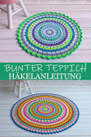 Denkbar sind auch farbwechsel nach halben runden. Teppich Hakeln Rund Zwei Grossen Pdf Teppich Hakeln Hakeln Anleitung Teppich