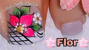 Explora y encuentra los mejores diseños de uñas decoradas con flores, motivos hechos a mano, con stickers, en 3d, en agua y mucho más no te lo pierdas. Decoracion De Unas Pie Decoracion De Unas Flor Unas Flores Basicas Unas Paso A Paso Youtube