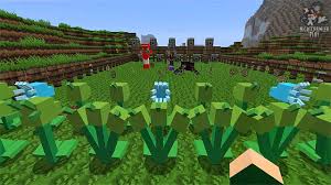 ¡hola y bienvenidos a mi canal! Minecraft Mod De Plantas Vs Zombies 2 Lock Down T