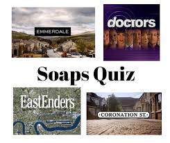 Aug 09, 2018 · only a doctor who genius can score more than 12 in this trivia quiz. Soaps Quiz Questions Eastenders Coronation Street And More
