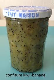 Confiture Kiwi Banane Au Micro Ondes Gateauxandco Confiture Kiwi Kiwi Banane Confiture