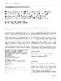 The pulsedive scuba detector gives you the benefits of high end underwater metal detectors at a fraction of the cost and size. Pdf Characterisation Of Steroids In Wooden Crates Of Veal Calves By Accelerated Solvent Extraction Ase And Ultra High Performance Liquid Chromatography Coupled To Triple Quadrupole Mass Spectrometry U Hplc Qqq Ms Ms