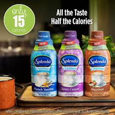 Lower carb than 1/2 & 1/2 (half milk and half cream for my international folks), lower calorie than all heavy whipping cream, and low carb coffee creamer. Splenda Coffee Creamer Flavors