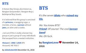 Bts Urban Dictionary O O Army S Amino