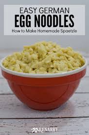 Easy Spaetzle Recipe How To Make German Egg Noodles Recipe Spaetzle Recipe Spatzle German Noodles